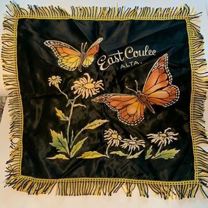 Vintage Butterflies Cushion Cover